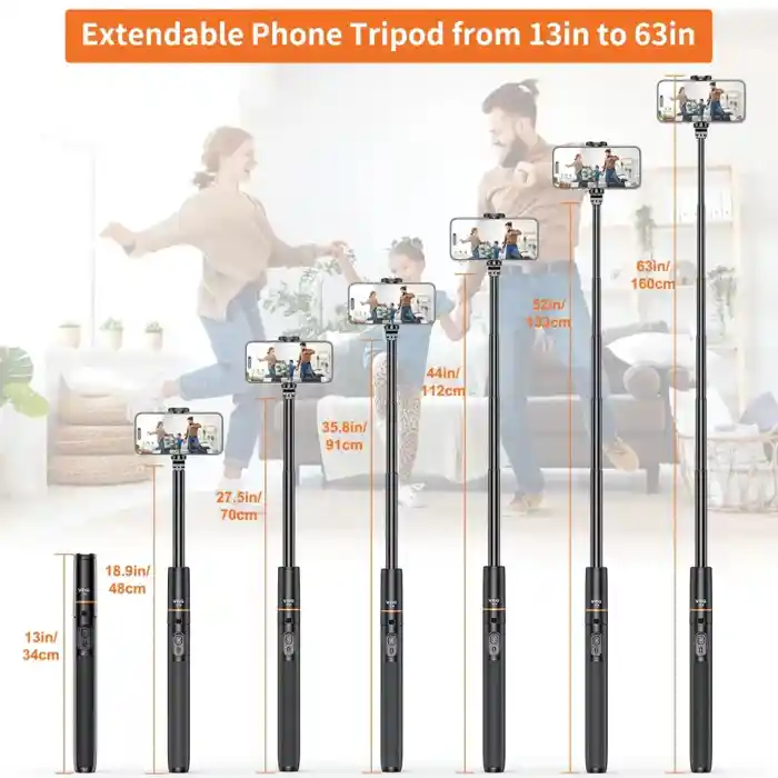 VRIG TP-20 Extendable Selfie Stick Tripod